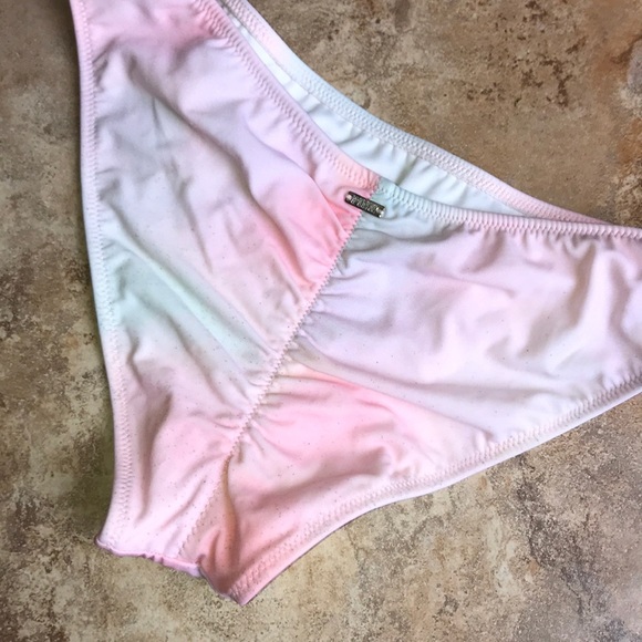 PINK tie dye cheeky bikini bottoms - Picture 1 of 6